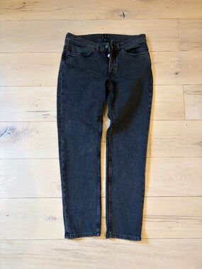 ASKET Dark Grey Slim Jeans (31/30)